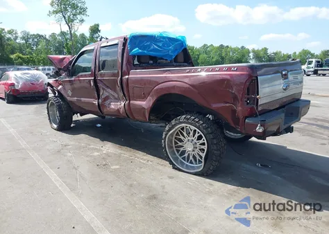 2015 Ford F-250 Lariat из США, поврежденный, VIN 1FT7W2BT9FED05685